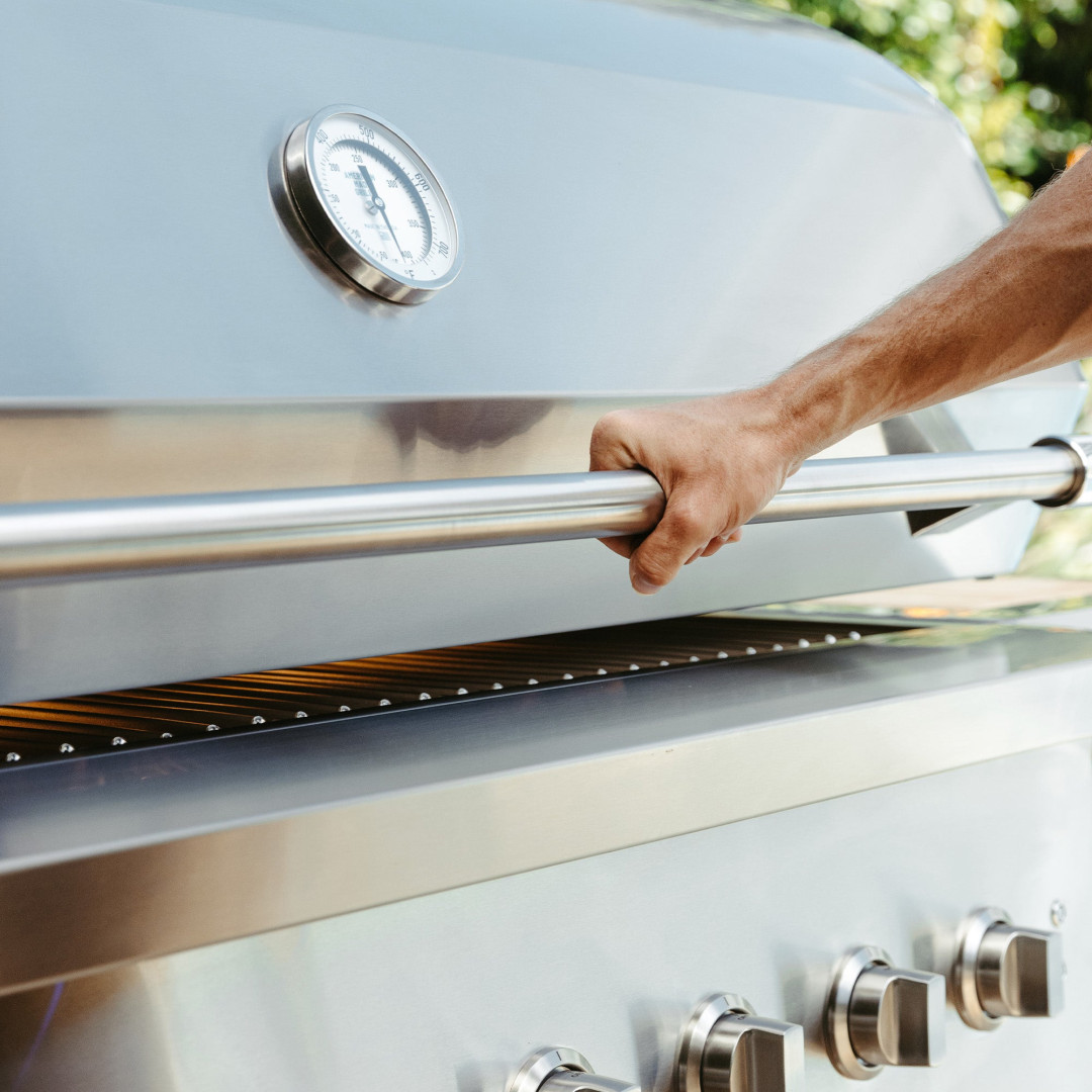 2025 American Made Grills Encore 54" Freestanding Hybrid Grill 