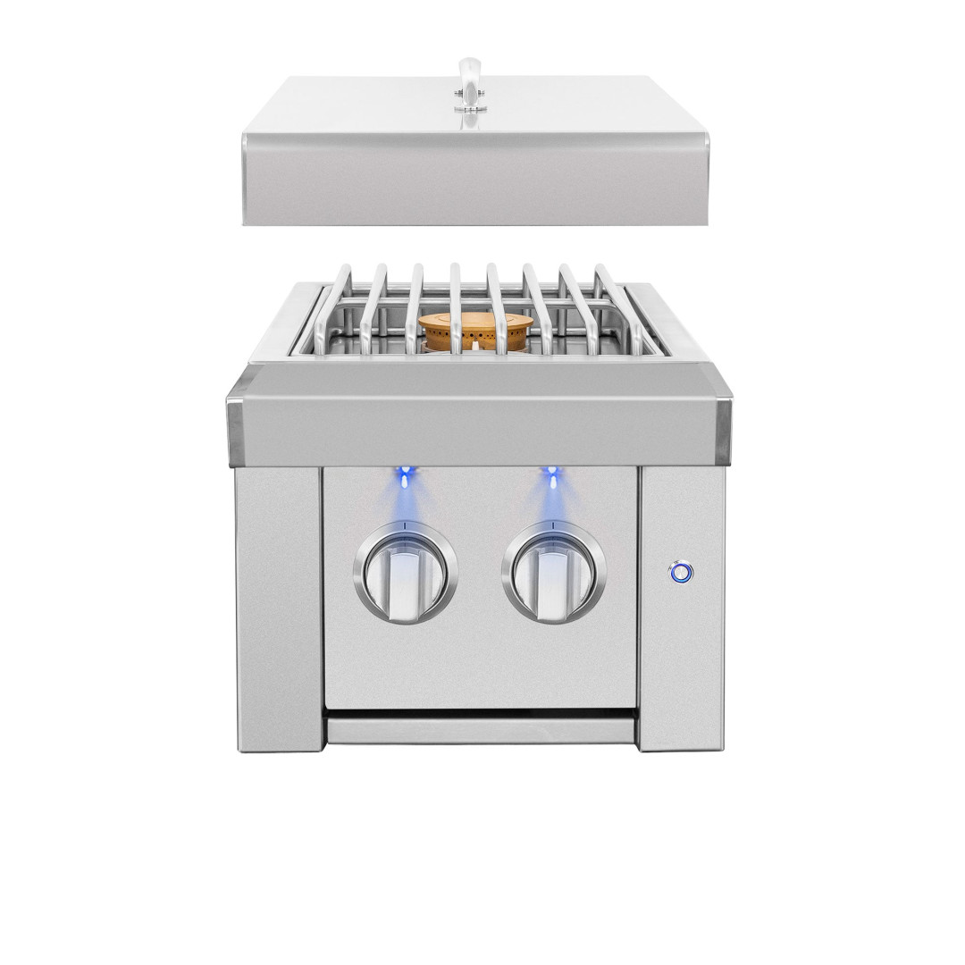 2025 American Made Grills Estate Double Side Burner