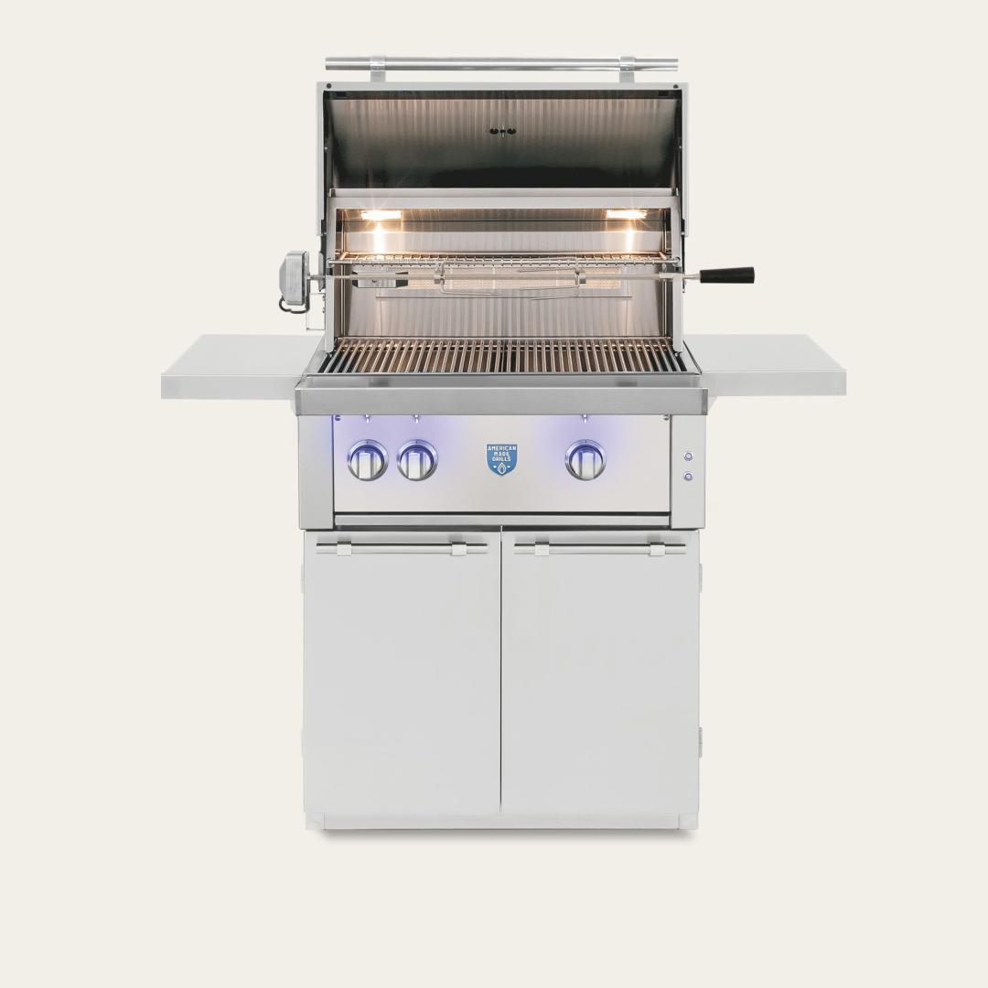 2025 American Made Grills Freestanding Estate Freedom - 30" Gas Grill