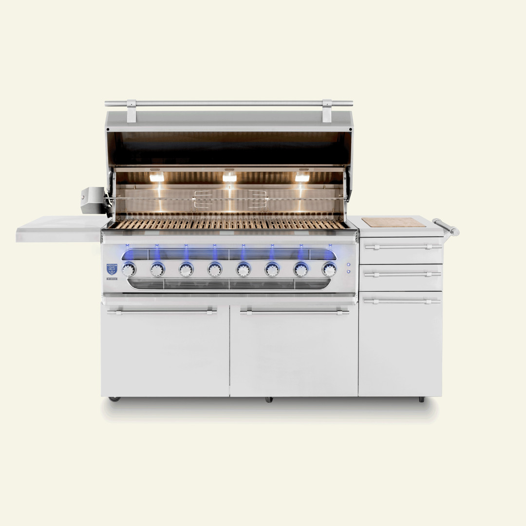 2025 American Made Grills Muscle 54" Freestanding Hybrid Grill 