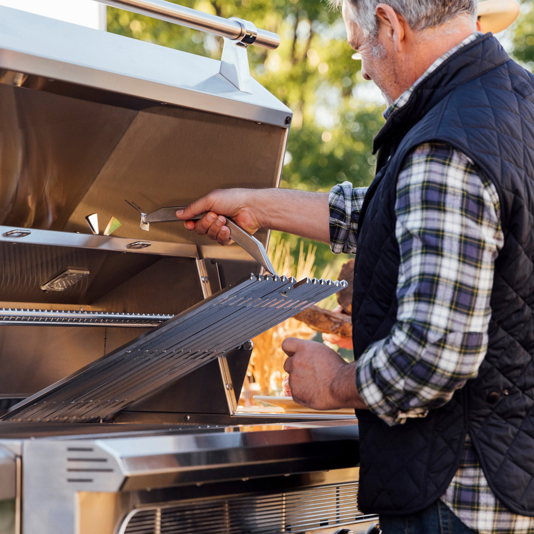 2025 American Made Grills Muscle 36" Freestanding Hybrid Grill 