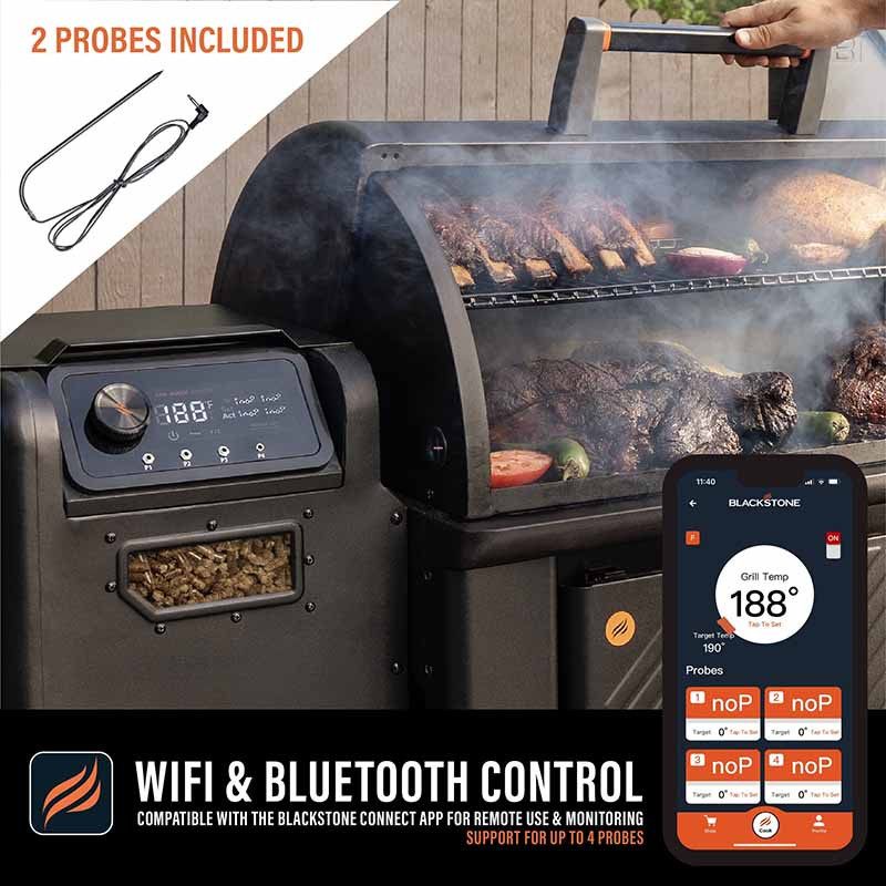 2024 Blackstone Grills Blackstone Griddle and Pellet Grill Combo