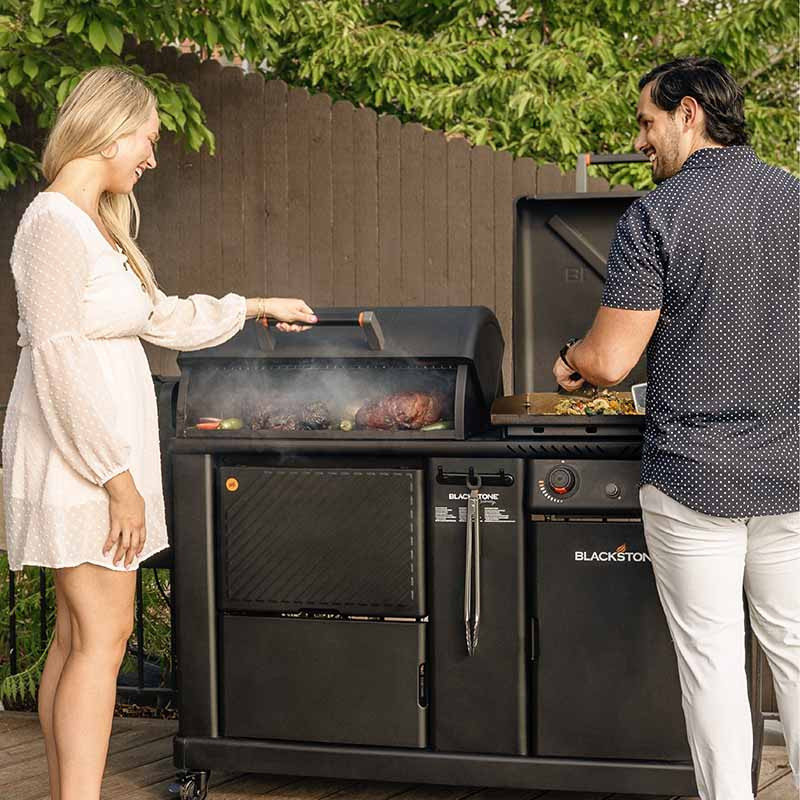 2024 Blackstone Grills Blackstone Griddle and Pellet Grill Combo