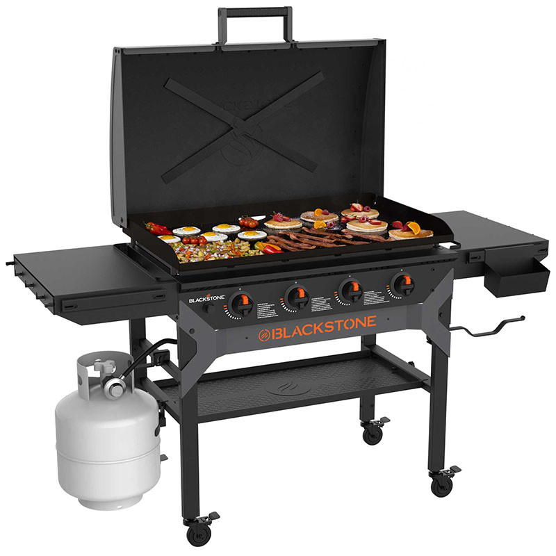 2024 Blackstone Grills Iron Forged 36" Griddle Cooking Station with Hood and Omnivore Top
