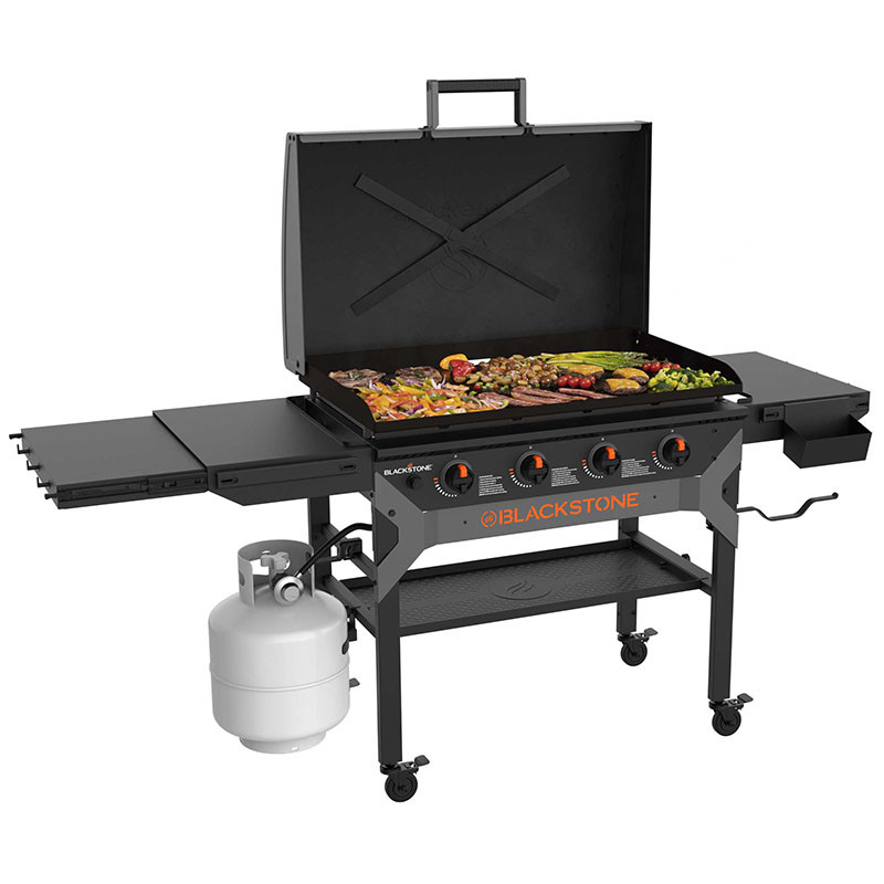 2024 Blackstone Grills Iron Forged 36" Griddle Cooking Station with Hood and Omnivore Top