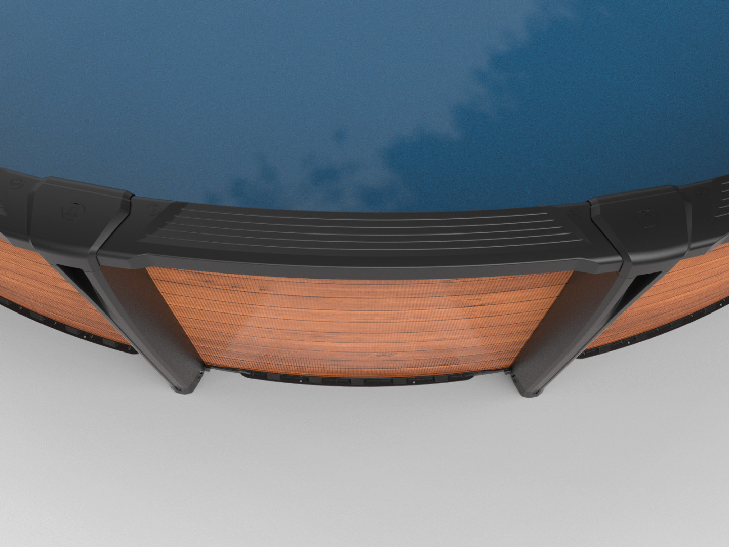 2026 Carvin® Redwood Above Ground Pool