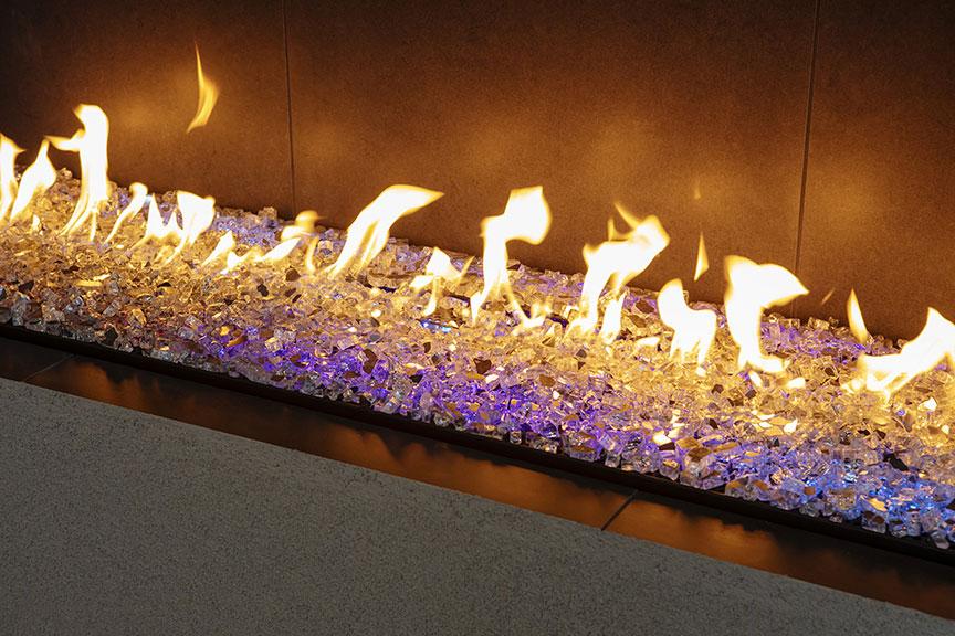 2026 Grand Canyon Gas Logs Bedrock Burner Contemporary Drop-in Burner