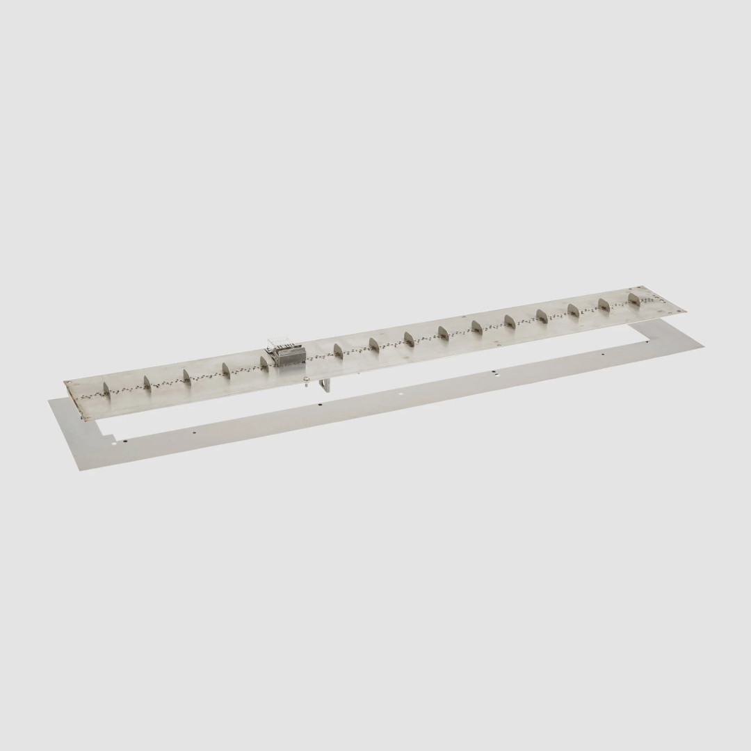 2026 Outdoor GreatRoom Crystal Fire Plus Linear Gas Burner Insert and Plate Kit