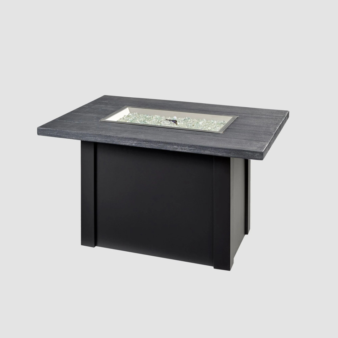 2026 Outdoor GreatRoom Havenwood Rectangular Gas Fire Pit Table 44"