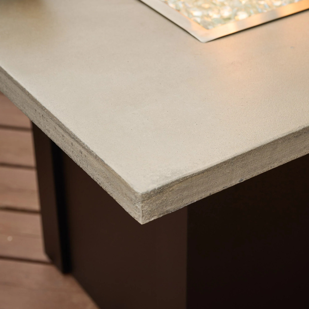 2026 Outdoor GreatRoom Havenwood Rectangular Gas Fire Pit Table 44"