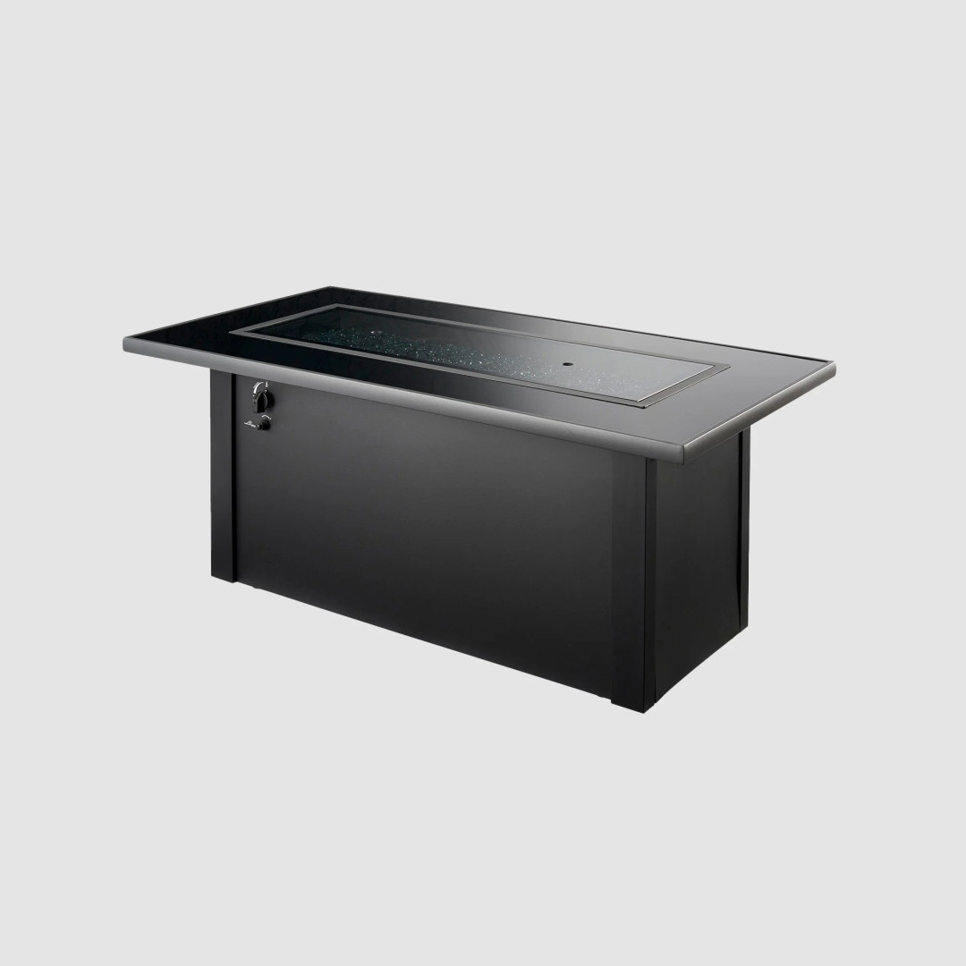 2026 Outdoor GreatRoom Monte Carlo Linear Gas Fire Pit Table