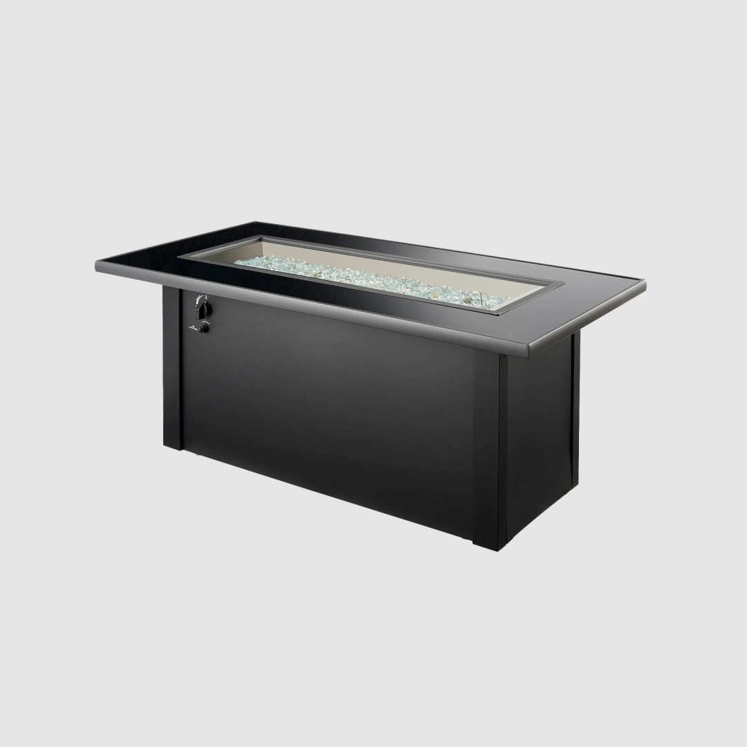 2026 Outdoor GreatRoom Monte Carlo Linear Gas Fire Pit Table