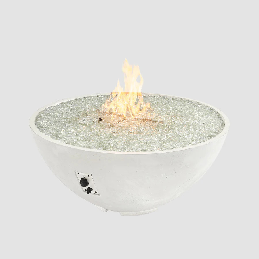 2026 Outdoor GreatRoom Cove 42 Inch Round Edge Gas Fire Pit Bowl