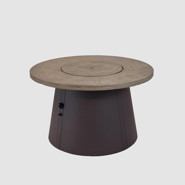 2026 Outdoor GreatRoom Cirvalo Round Gas Fire Pit Table