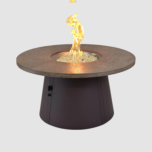 2026 Outdoor GreatRoom Cirvalo Round Gas Fire Pit Table