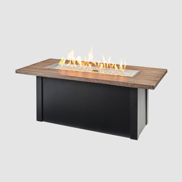 2026 Outdoor GreatRoom Havenwood Linear Gas Fire Pit Table 62"
