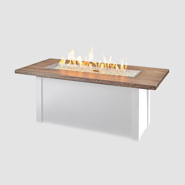2026 Outdoor GreatRoom Havenwood Linear Gas Fire Pit Table 62"