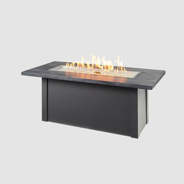 2026 Outdoor GreatRoom Havenwood Linear Gas Fire Pit Table 62"