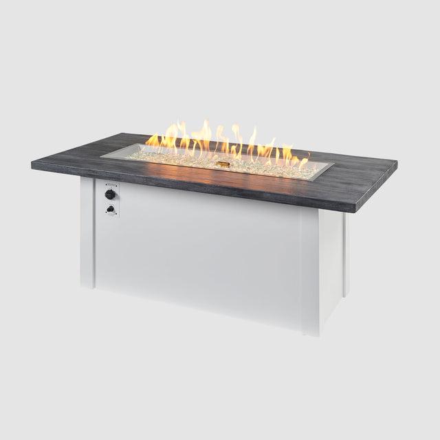 2026 Outdoor GreatRoom Havenwood Linear Gas Fire Pit Table 62"